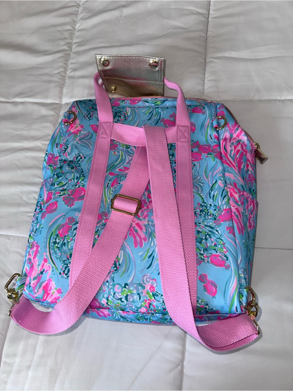 Lilly Pulitzer insulated backpack cooler! - Picture 6 of 8